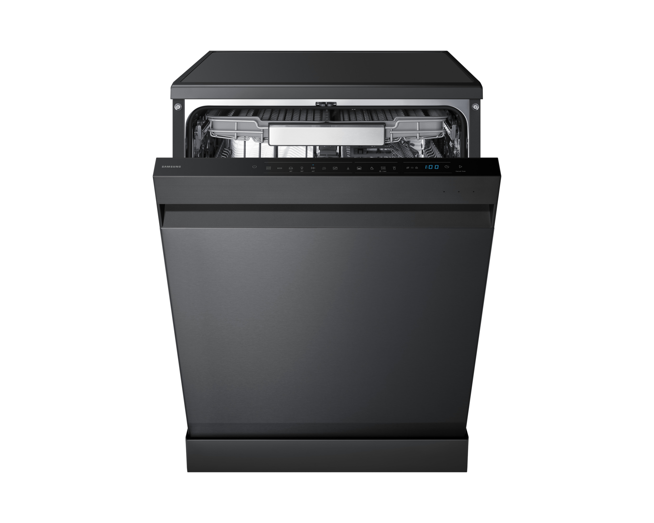 Samsung DW70H73YCFESP 60cm Freestanding Dishwasher | Hygiene Care | AutoRelease™ Drying | 14 Place Settings | Black STSS (promo offer end 16-09-2026) - Image 2