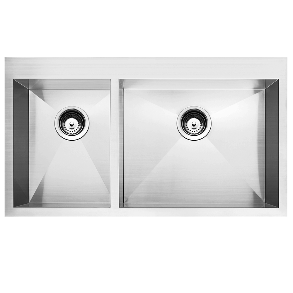 RUBINE STX 860-88R Stainless Steel Kitchen Sink