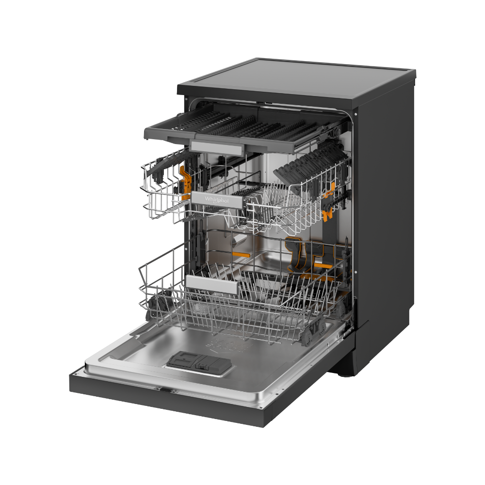 Whirlpool WDFS3L5PBSSG 60cm Freestanding Dishwasher Singapore | 15 Place Settings | 2 Years Warranty - Image 5