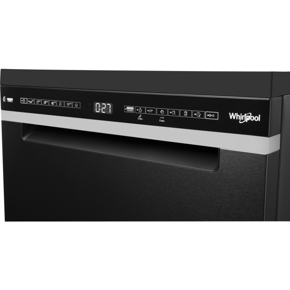 Whirlpool WDFS3L5PBSSG 60cm Freestanding Dishwasher Singapore | 15 Place Settings | 2 Years Warranty - Image 6